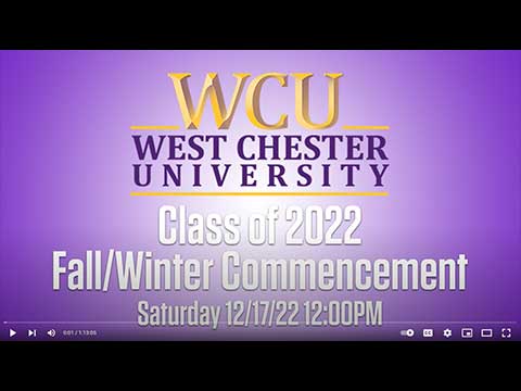 WCU December 2022 COmmncement Recording Thumbnail
