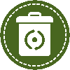 waste reduction icon