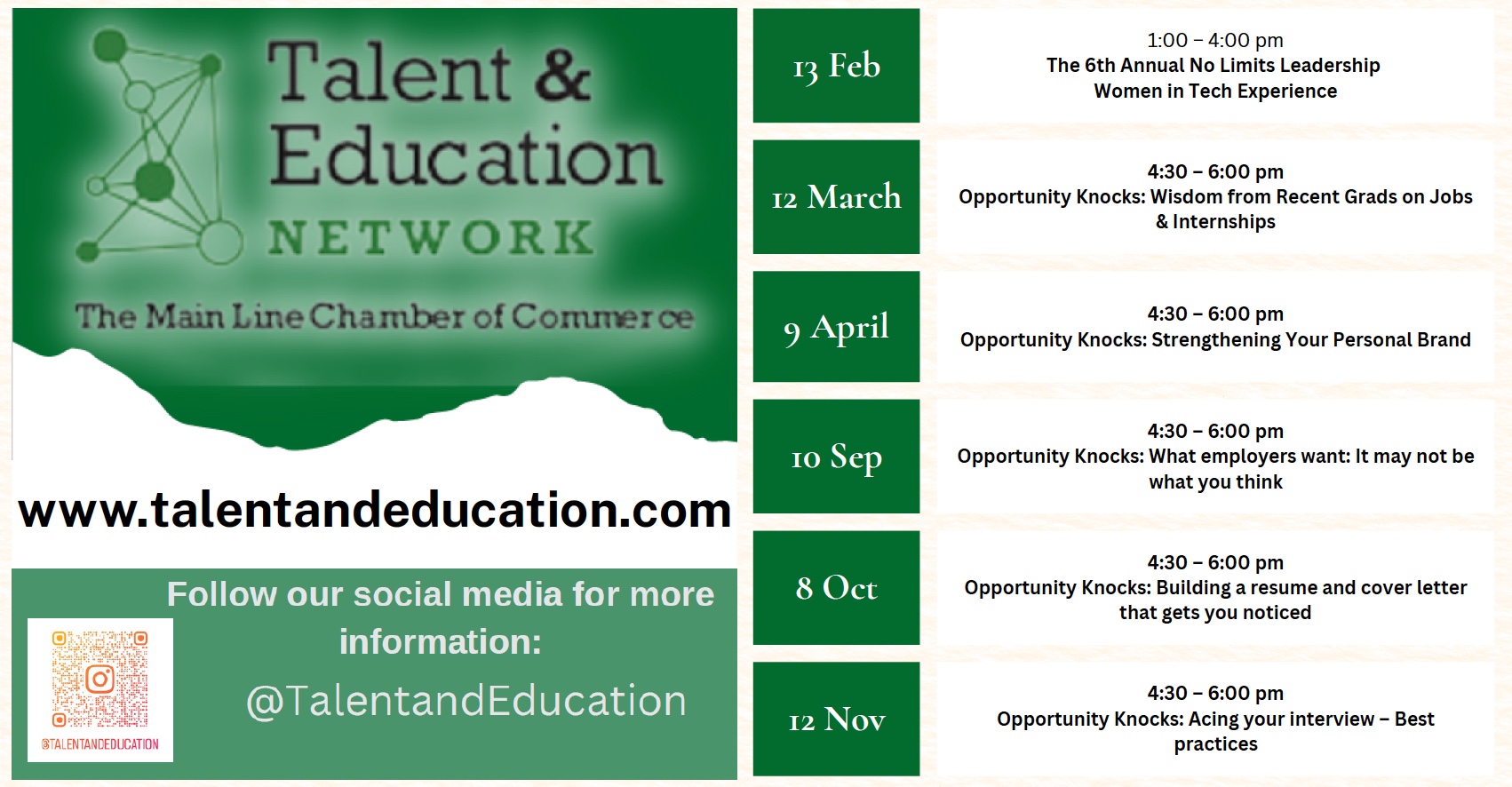 Career Center Events