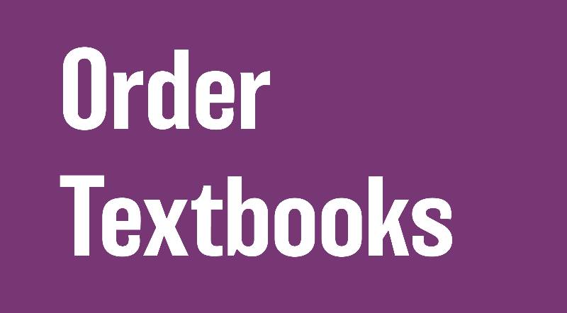 Ordering Textbooks
