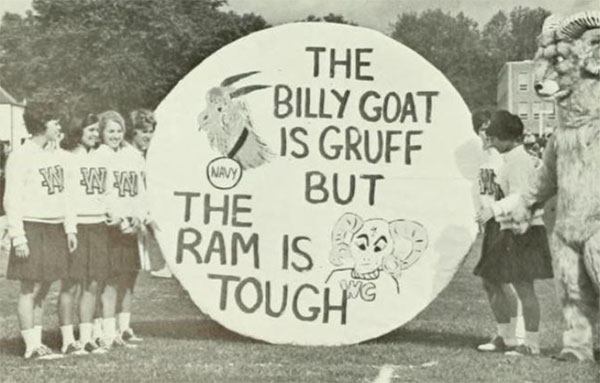 Ram Cheerleaders Sign
