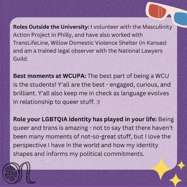 Liam Lair @ WCU