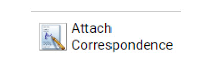Attach Correspondance