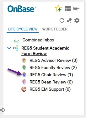 Chair Review of Credit by Exam Request 5