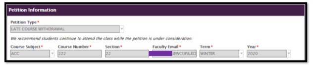 New Petition Process Chair 6