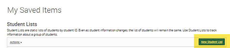 Creating a Student List from another Resource 2