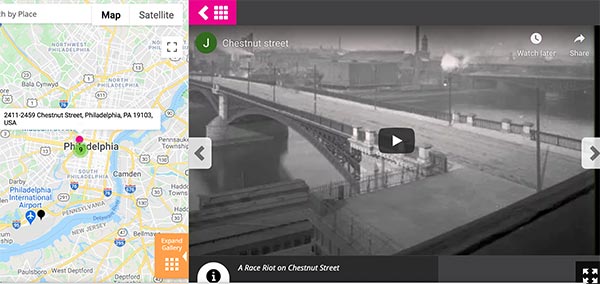 Map & Video of Chestnut St