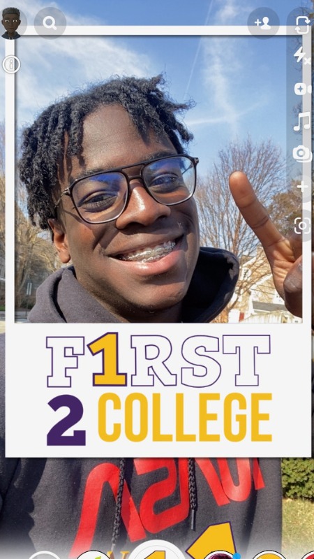 Snapchat filter First Gen