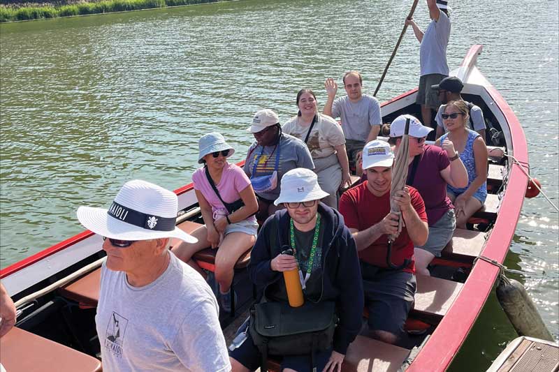 Students in the University’s Dub C Autism Program (D-CAP) traveled to Italy