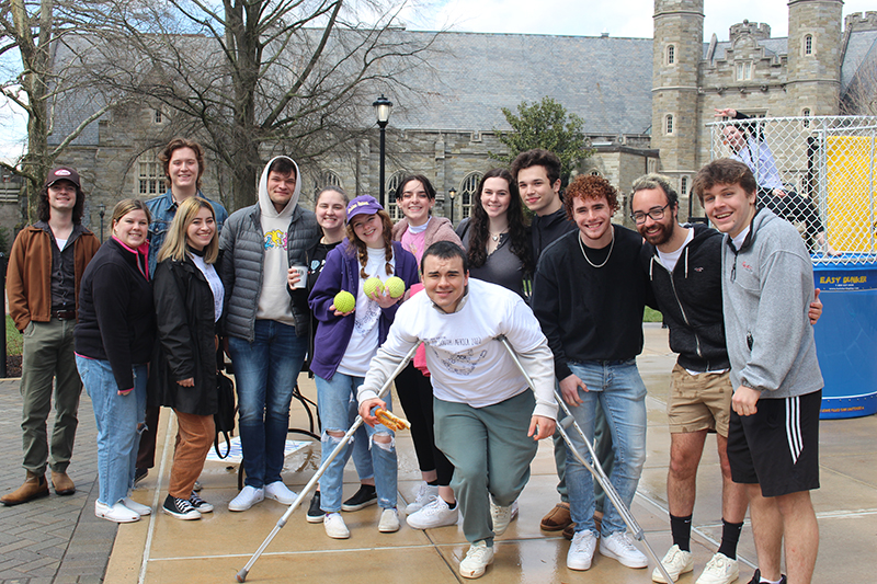 Students at Aid to SA Event
