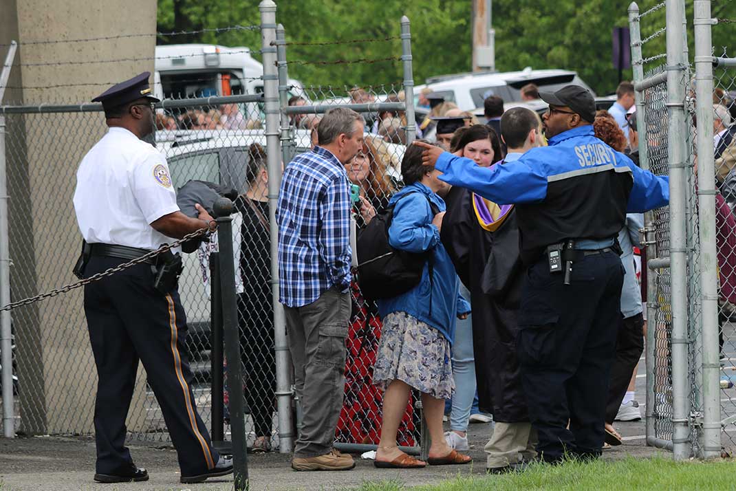 Public Security at an event