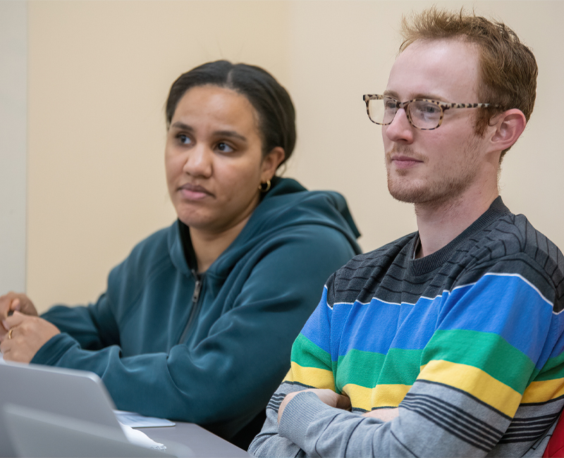 students in class