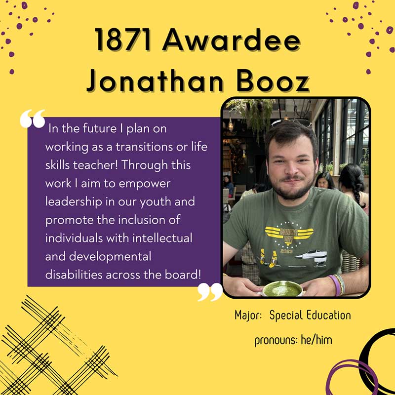 Jonathan Booz Spotlight graphic