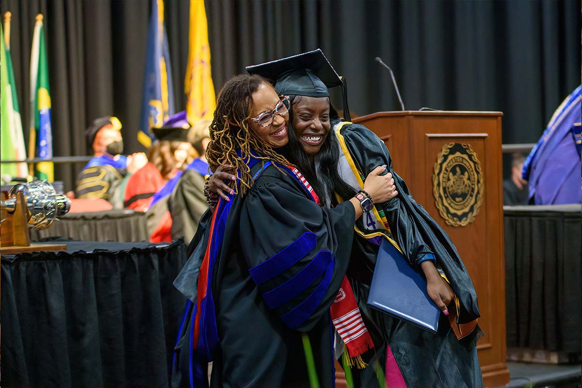 Photo from Graduate Commencment