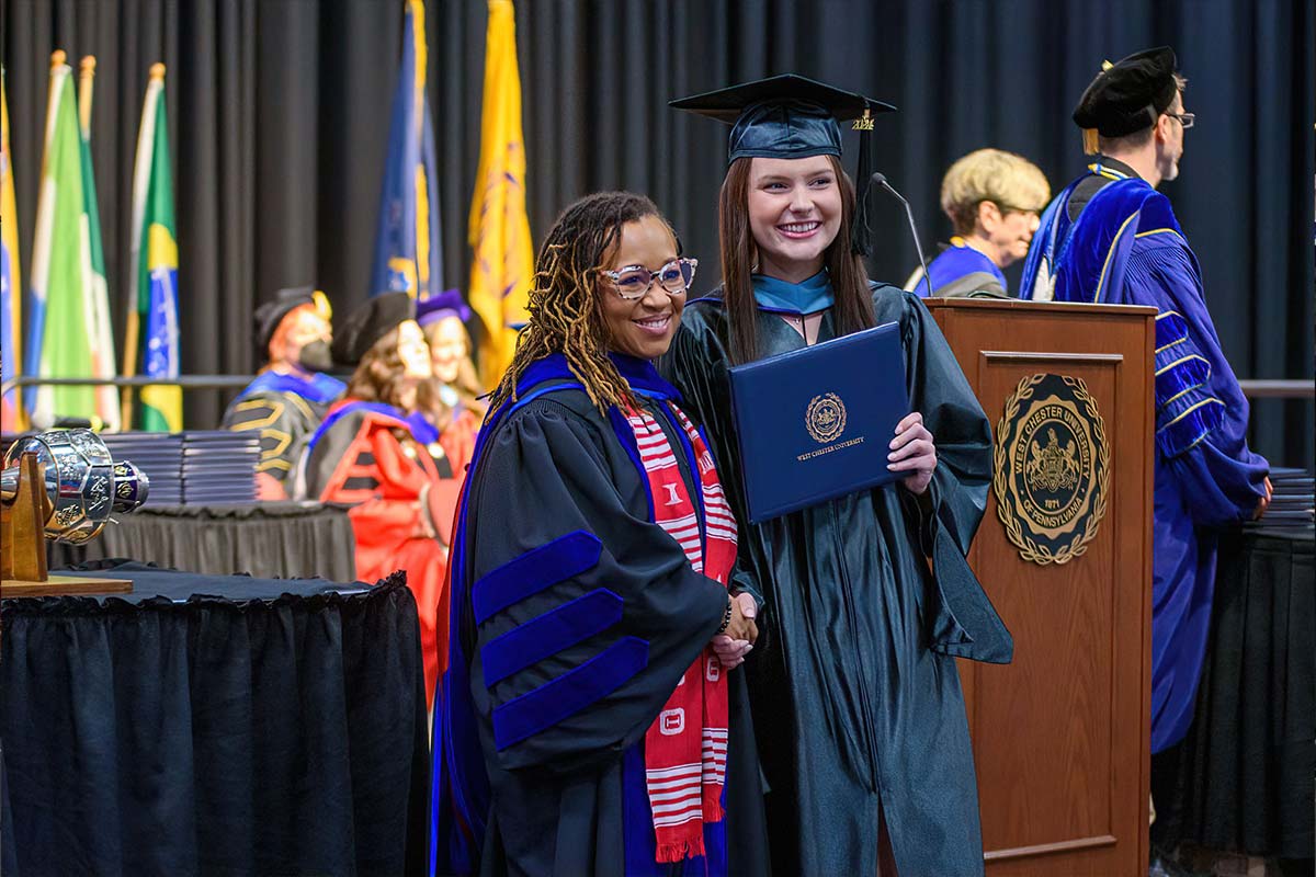 Photo from Graduate Commencment 14