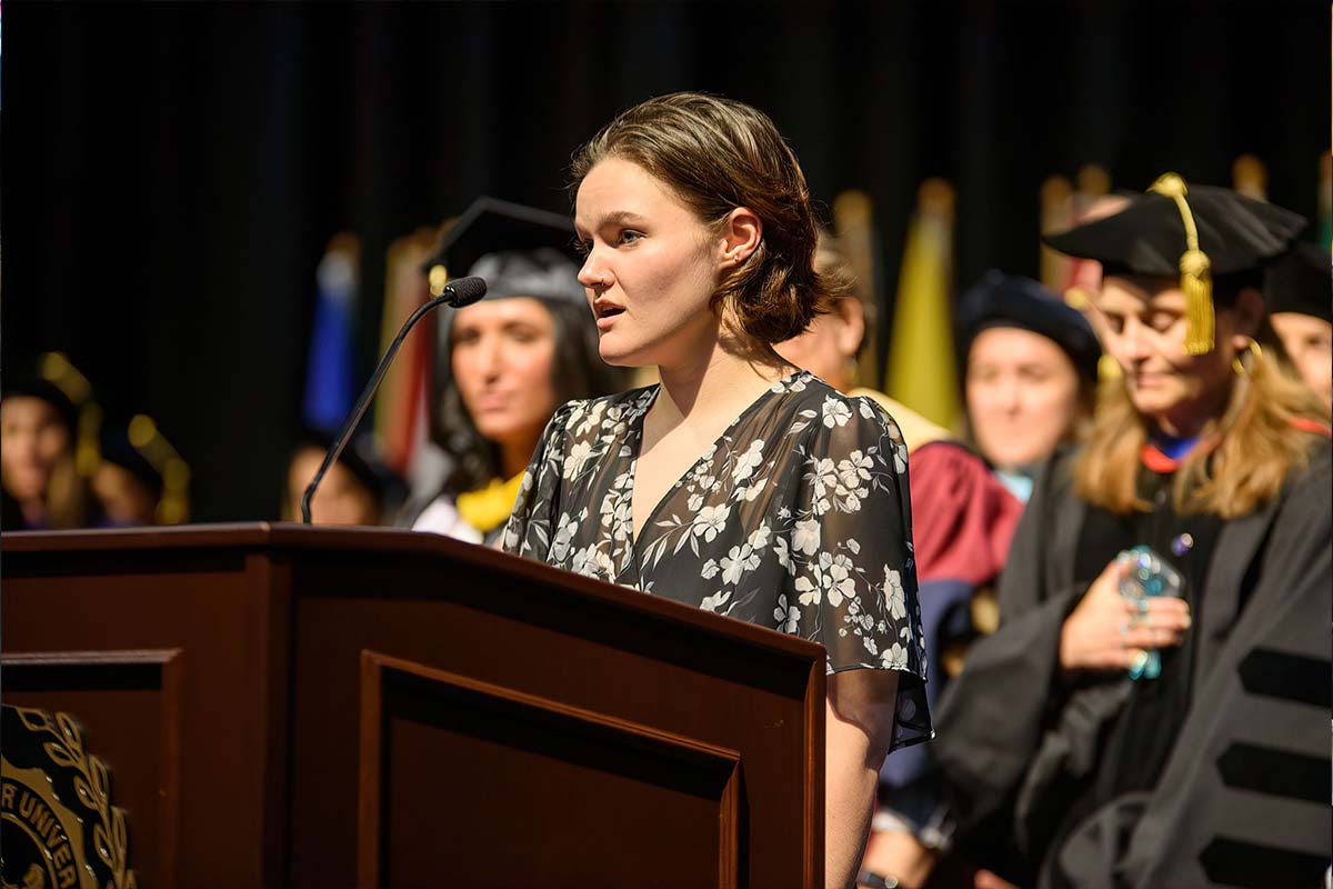 Photo from Undergraduate Commencment 9