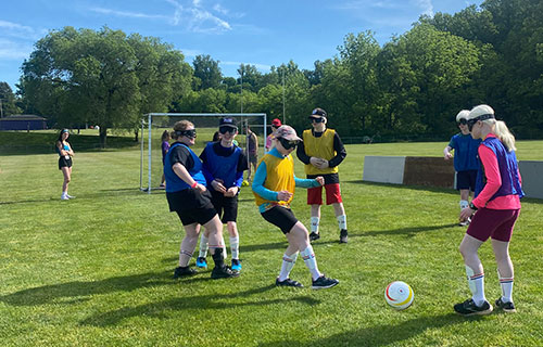 Adaptive PE students