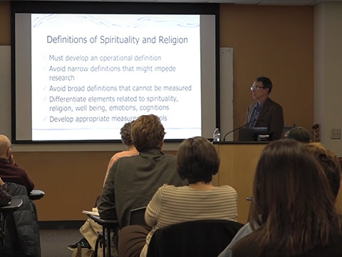 video thumbnail: Spirituality and Mental Health: Just How Crazy is Crazy by Dr. Andrew Newberg