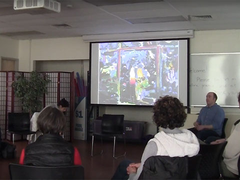 video thumbnail: CCS Saturday Seminar: Kristopher Benedict (Mindfulness and Art) February 9th 2019