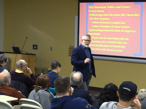 Thumbnail: Distinguished Speaker Series Presents: Jeffrey P. Bishop, MD, PhD - Neuroscience, Virtue, and Vice
