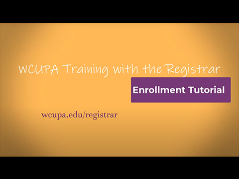Enrollment Tutorial