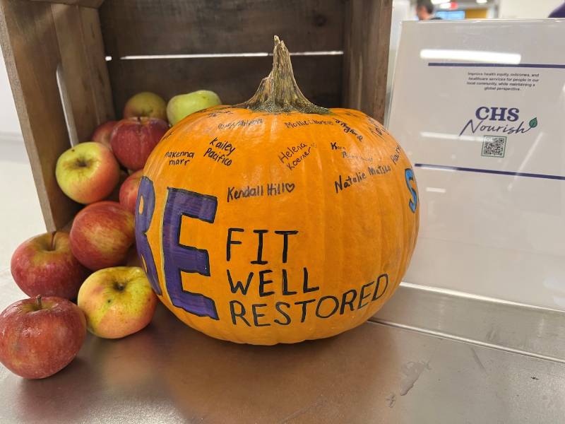 photo of CHS logo pumpkin