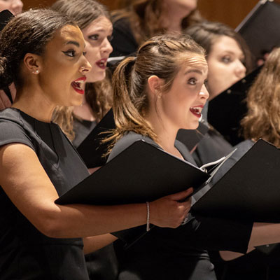 Student image of choir