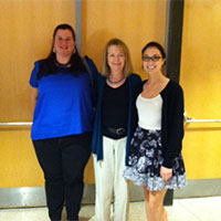 2 students with Faculty