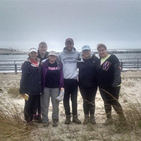 Students learn on location