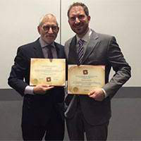 Paul Stoller and DiGiovine being honored at the American Anthropological Association meeting in Denver, 2016 Paul Stoller and DiGiovine being honored at the American Anthropological Association meeting in Denver, 2016