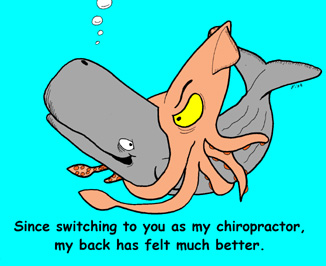Since Switching to you as my chiropractor, my back has felt much better.