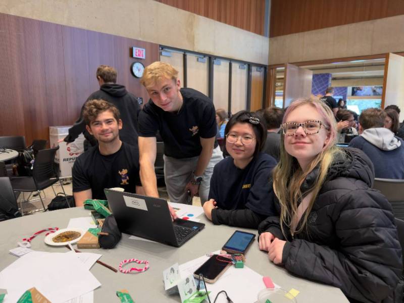 Judges with students Hack2025