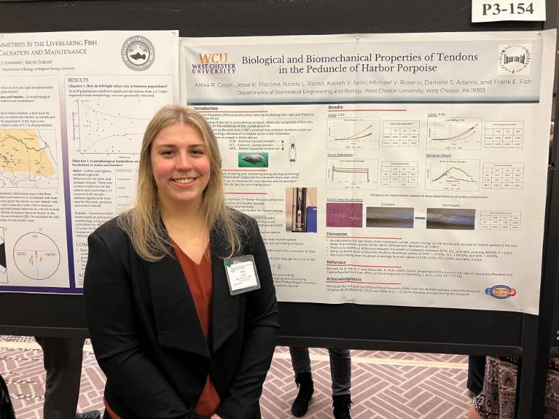 Student Presents Research