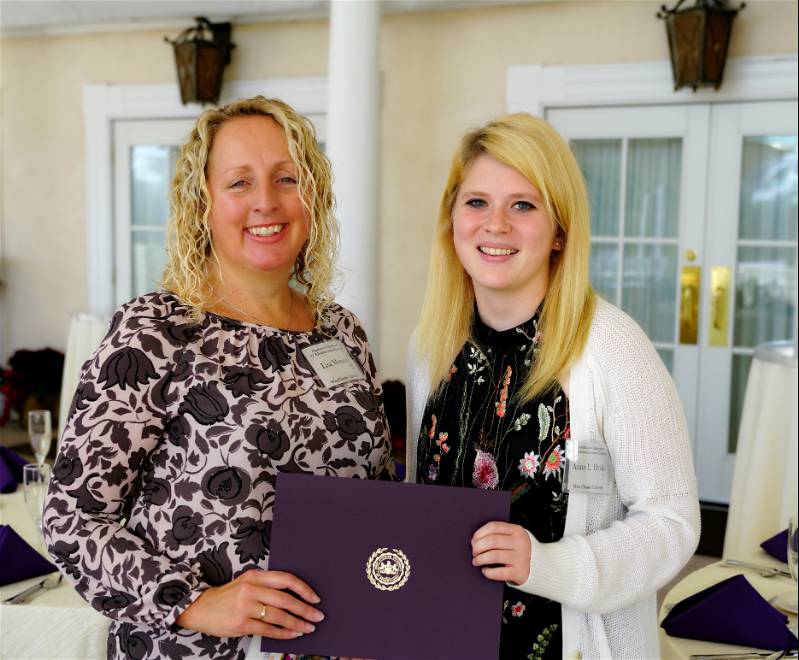 Dr. Lisa Marano and Anna L. Dyska