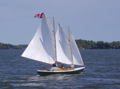 Colin Adams Colloquium, boat picture