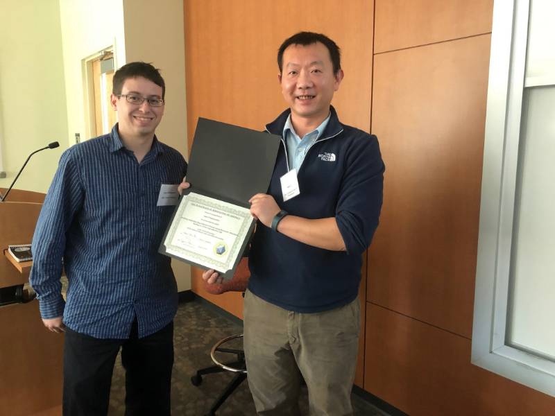 Dr. Chuan Li and Lane D'Alessandro