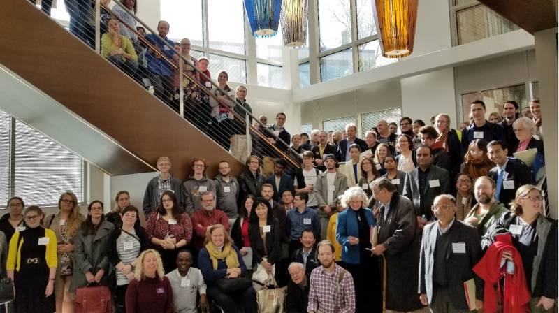 Some of the more than 200 attendees at the meeting