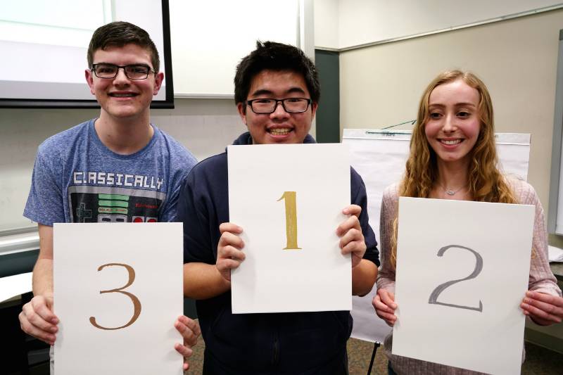 2019 Integration Bee, high school winners