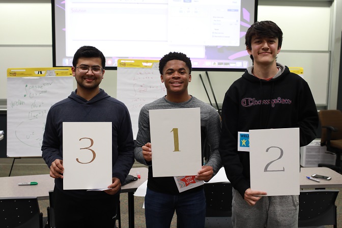 High School winners of the 2023 Integration Bee