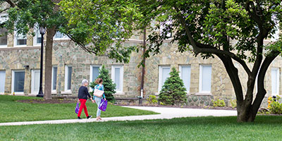 Students on Campus