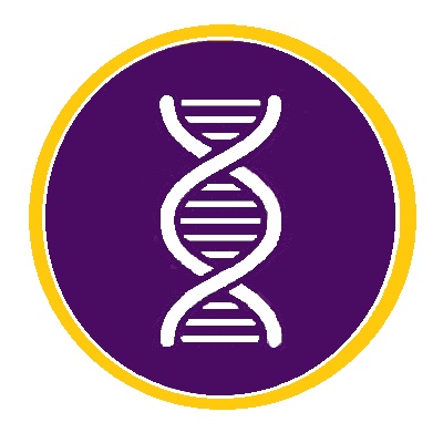 DNA Strand Circular Icon